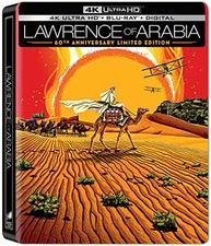 New Steelbook Lawrence Of Arabia: 60th Anniversary (4K / Blu-ray + Digital)