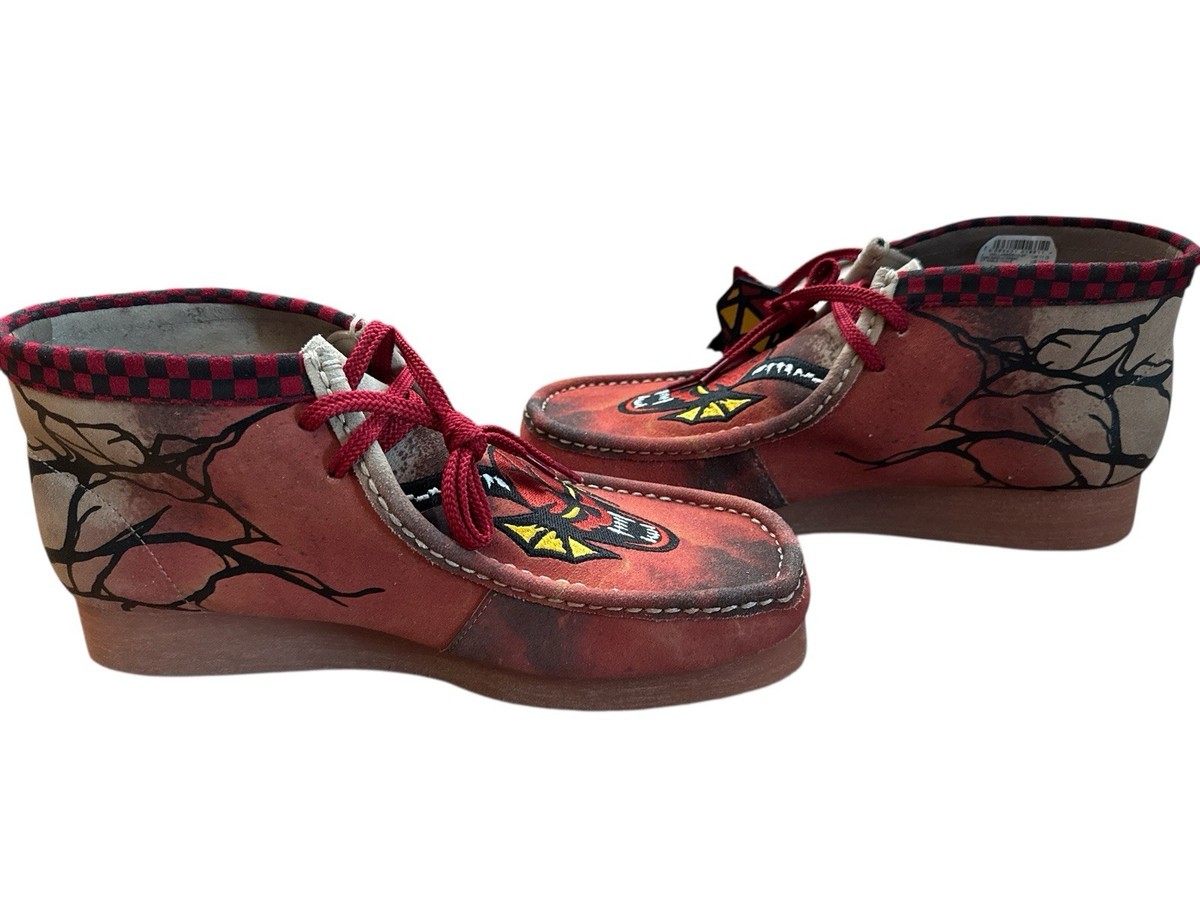 Rare Clarks Originals Wallabee Evo Stranger Things The  display picture 3