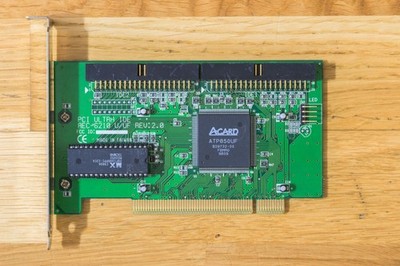 PCI Ultra IDE AEC-6210 U/UF / ATA-33 IDE Controller Acard ATP-850 - Working