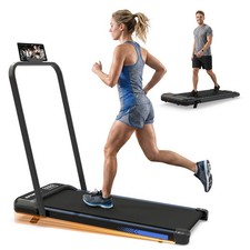 3 in 1 Incline Under Desk Treadmill with Remote Control LED Display