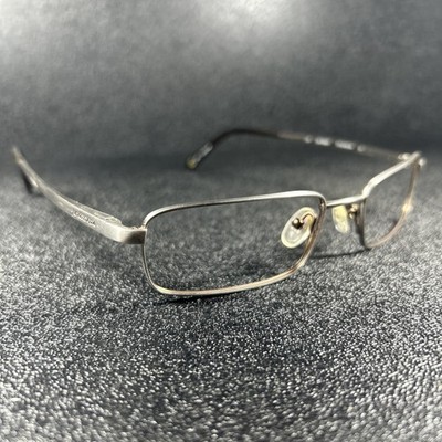 Carrera Titanium Eyeglasses CA7502T Brushed Metal 52-18-145 Custom Safilo