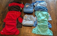 bumGenius All-in-One Reusable Cloth Diaper Lot of 16 Great pre-owned Condition