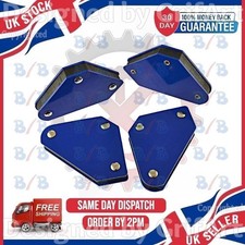 HEAVY DUTY SET OF FOUR 10LB RIGHT ANGLE WELDING MAGNET PANEL  SHEET METAL HOLDER
