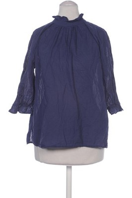 Closed Bluse Damen Oberteil Hemd Hemdbluse Gr. XS Baumwolle Blau #osax05a