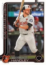 2025 Topps Update #US274 Maverick Handley Baltimore Orioles Rookie Card RC