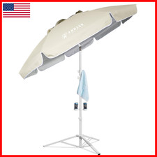 Premium Portable Patio Umbrella with Stand 6.5 Ft