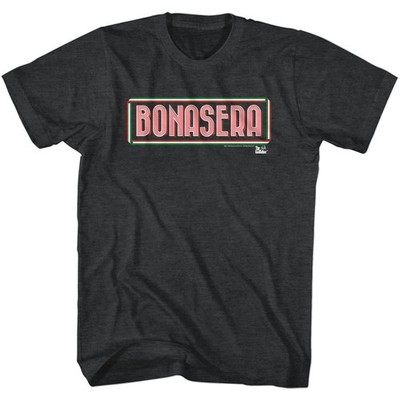 Der Pate - Bonasera - Kurzarm - Heather - Erwachsene - T-Shirt