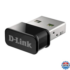 D-Link USB WiFi Adapter Dual Band AC1300 Wireless Internet for Desktop PC Laptop