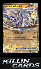 Miraidon ex 073/217 Pokemon Double Rare ME: Ascended Heroes Card NM