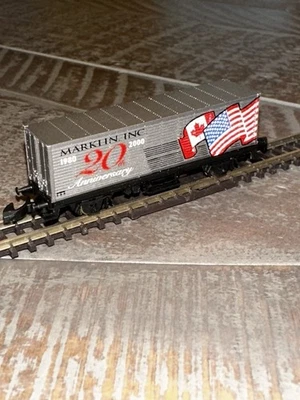 Marklin Z Scale Marklin 20TH ANNIVERSARY FOR 2000 BOXCAR- USA/CANADA - NEW - image 1 of 4