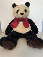 Vintage  Animal Alley  Panda Teddy Bear by Toys R Us Plush Stuffed Animal