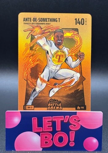 Bo Jackson Battle Arena ANTE-DE-SOMETHING T `Thanasis` Orange Fire #OBF-57