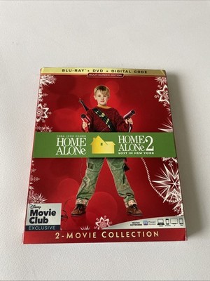Home Alone & Home Alone 2 -Blu Ray, DVD, Digital, Disney Movie