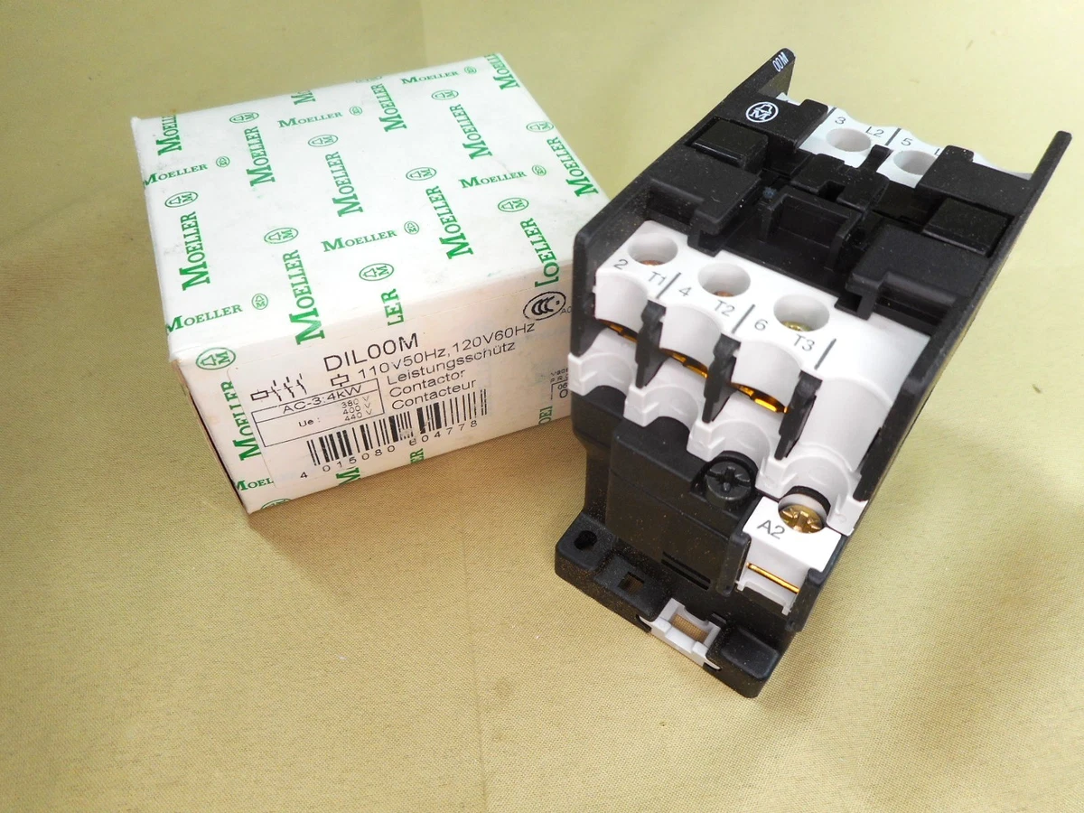 MOELLER DIL00M 120V relay (NIB)