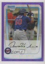 2011 Bowman Chrome Prospects Purple Refractor 26/799 Oswaldo Arcia #BCP113 z6b