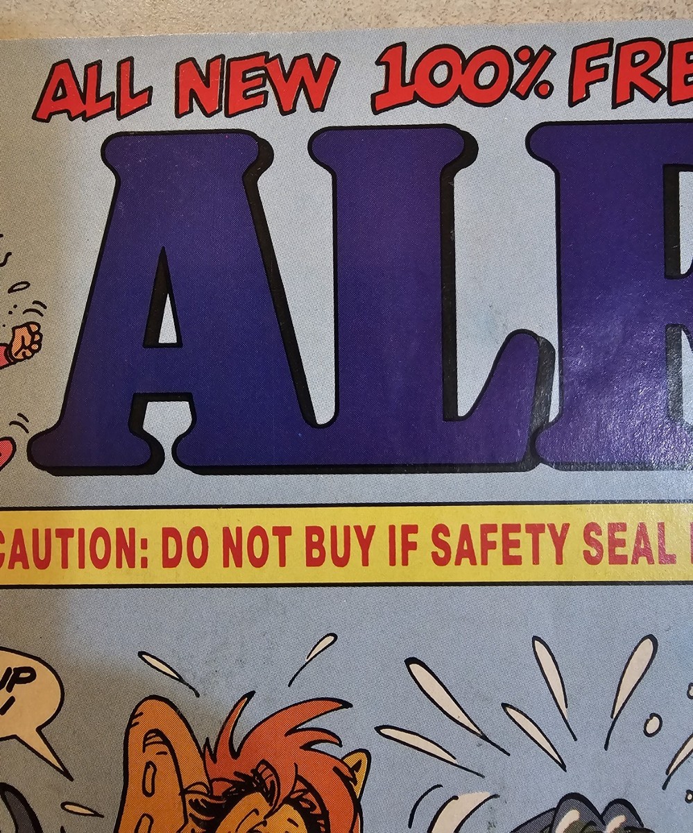 Alf Issue 48 Controversial Cover Newsstand Edition! | eBay