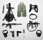 PURGE 36 Short-Fuze Mortar Weapons Lot GIJOE CLASSIFIED SERIES 6" Scale 1/12