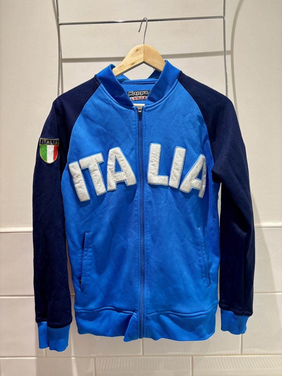 ​【希少】2002 イタリア代表 トレーニングウェア Kappa 選手仕様 Kappa Italia 2002-03 Italy Team Presentation Tracksuit Jacket Size