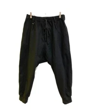 s'yte                    Wool sarouel pants black UM-P91-104