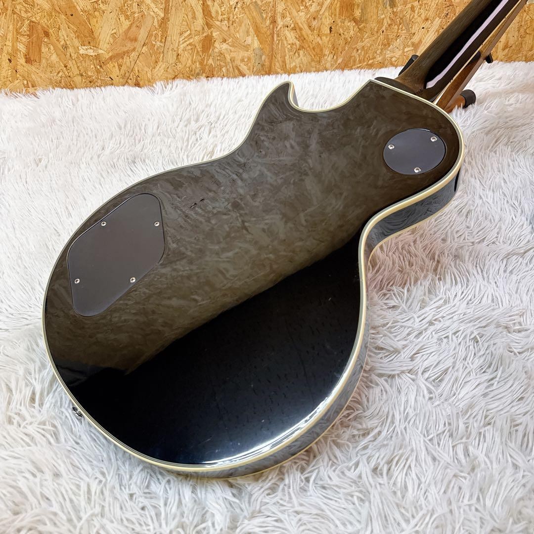 GrassRoots G-LP-60C JS John Sykes Style Les Paul Custom Black