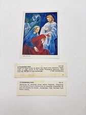 VTG Getting Card Christian Handout JESUS WAS KIND Made In USA