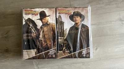 Hot Toys Back To The Future 3 Marty Mc Fly MMS616 Doc Brown MMS617 NEW Sideshow - Photo 1/4