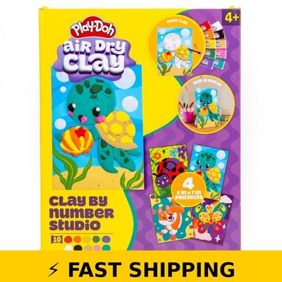 Play-Doh Air Dry Clay by Number Studio