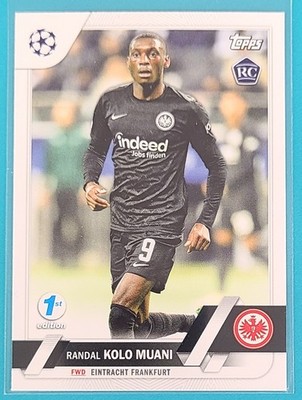 2022-23 Topps UEFA Club Compet. 1st Ed RC #149 Randal Kolo Muani SOCCER Card V7