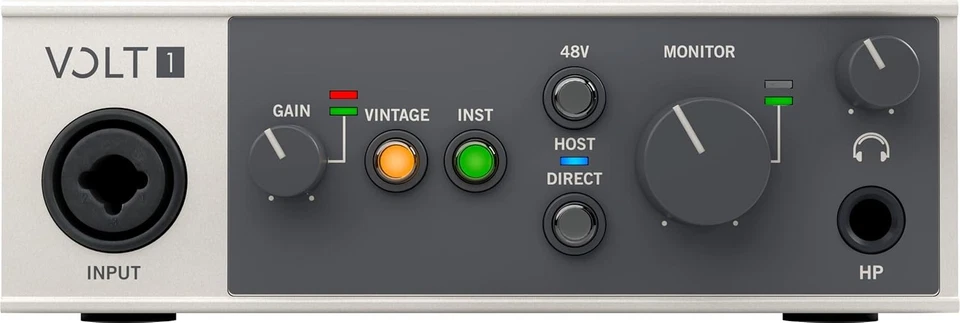 Universal Audio Volt 1 USB Recording Studio Interface  - Image 2 of 4