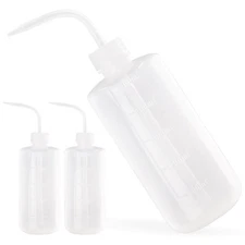 Bonsicoky 3 Pcs 500ml Squeeze Bottle Plant Watering Bottle Can, Plastic Succu...