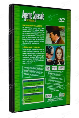 Agente Speciale The Avengers N. 1 DVD 1966 Patrick Mcnee Diana Riggs Editoriale - Foto 2 di 5