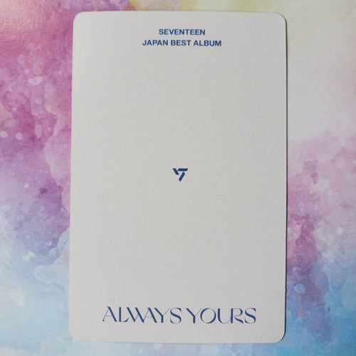 SEVENTEEN ALWAYS YOURS JAPAN BEST ALBUM Photo Card TypeE Limited ED. PC - Picture 22 of 32