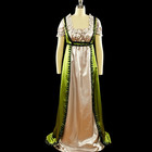 Regency Inspired Ball Gown with Train Bridgerton Jane Austen