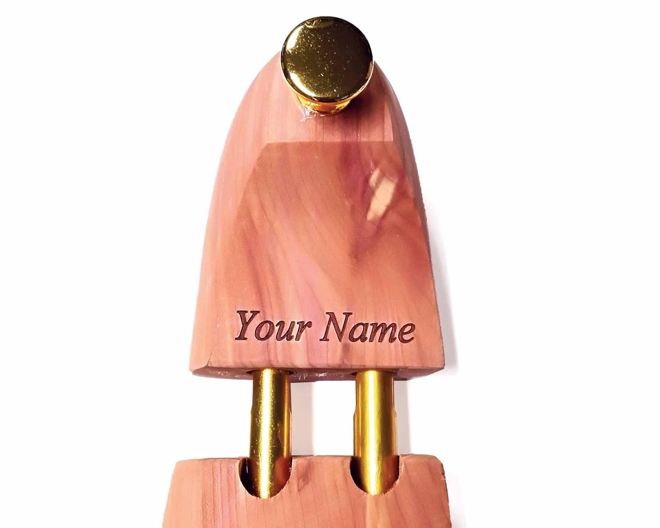 Zapato de doble tubo de madera de cedro de calidad grabado gratuito para hombre de Cathcart Elliot - Imagen 2 de 4