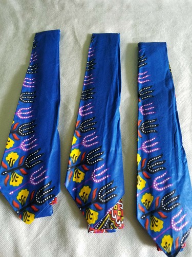 African Dashiki Print cotton Men's Necktie Neck Tie - Picture 7 of 13