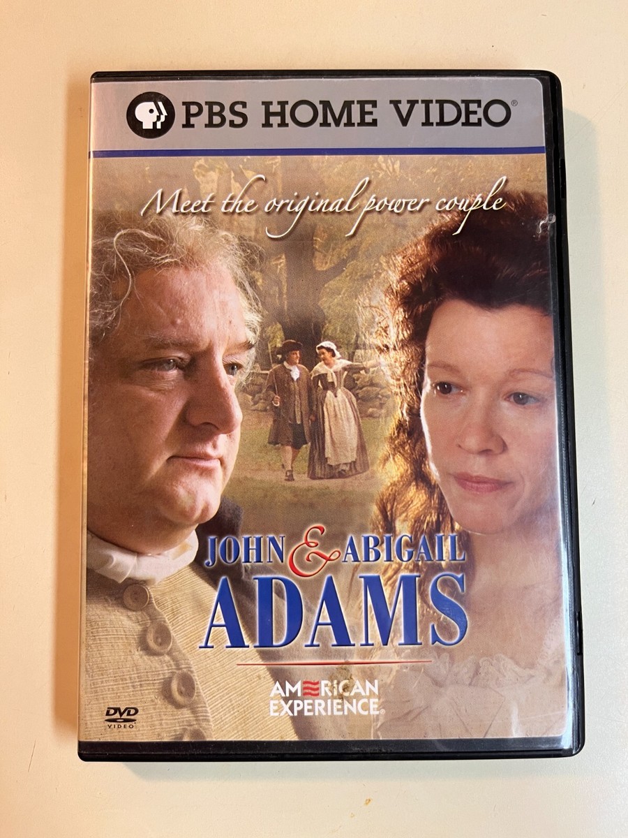 John and Abigail Adams DVD PBS Home Video American