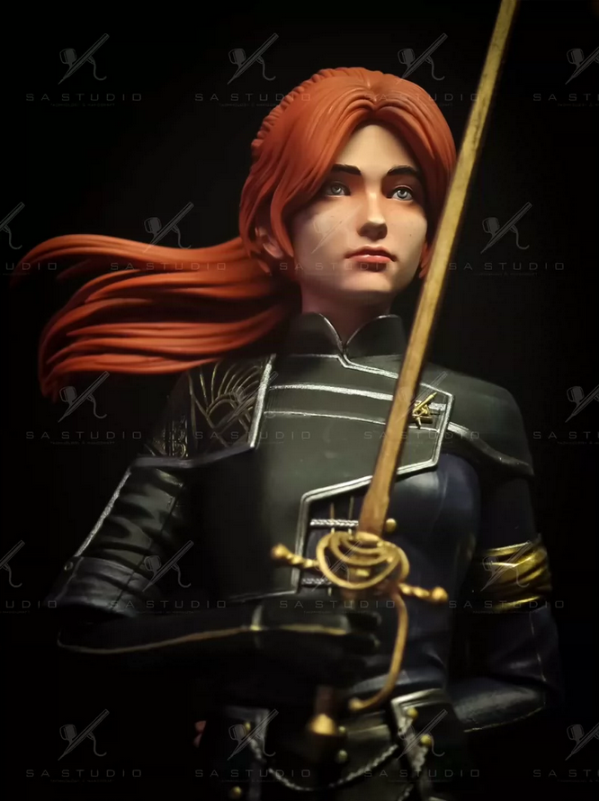 クレールオブスキュール　ルノワール　1/6 Clair Obscur:Expedition 33 Maelle 1/6 scale painted figure