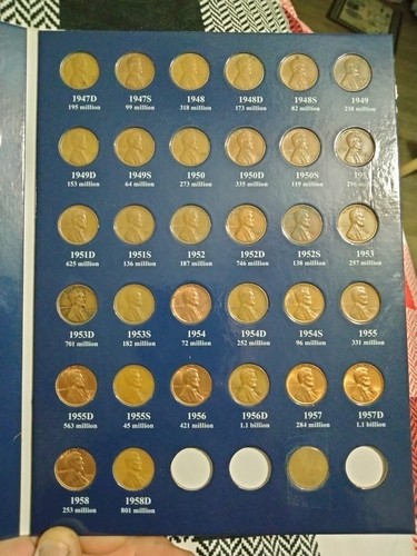 1909 - 1958 Wheat Penny Collection - 第 5/7 張圖片