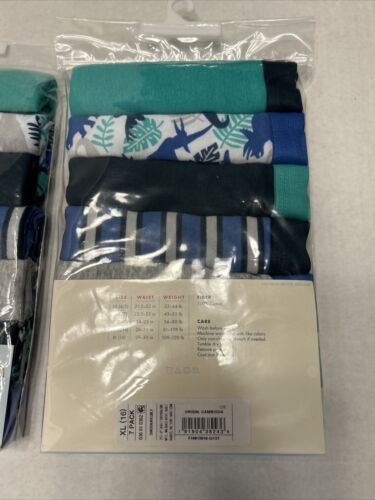 Boys' 7pk Dinosaur Briefs-Cat & Jack Size XL(16) -Set of 2 (14 pieces) -NWT - Picture 3 of 5