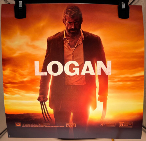 Marvel Logan Translite 14" Backlit Sign Movie Display DVD Promo Poster Wolverine