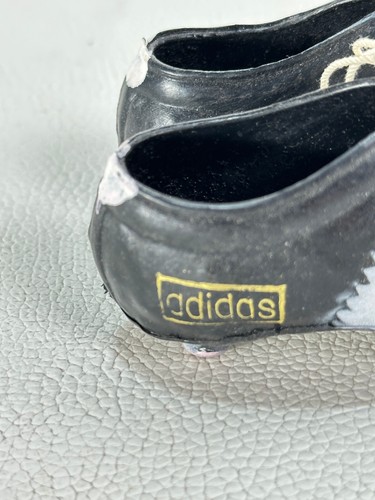 Vintage Adidas Mini Football Noir Coupe Du Monde par Exemple pour Autospiegel - Imagen 10 de 11