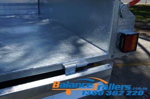 6x4 HOT DIP GALVANISED FULL WELDED TIPPER BOX TRAILER WITH 600MM REMOVABLE CAGE - Picture 12 of 12