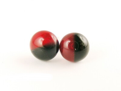 Ohrstecker Handarbeit Glas Muranoglas Glaskunst #080303