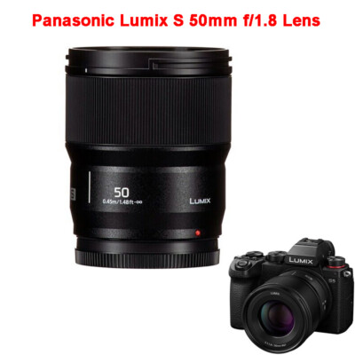 Panasonic LUMIX 50mm f/1.8 レンズ Amazon.com : Panasonic LUMIX S Series Camera Lens, 50mm F1.8