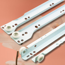 Prime-Line R 7211 Self-Closing Side-Mounted Drawer Slide Kit 17-3/4" Steel Track