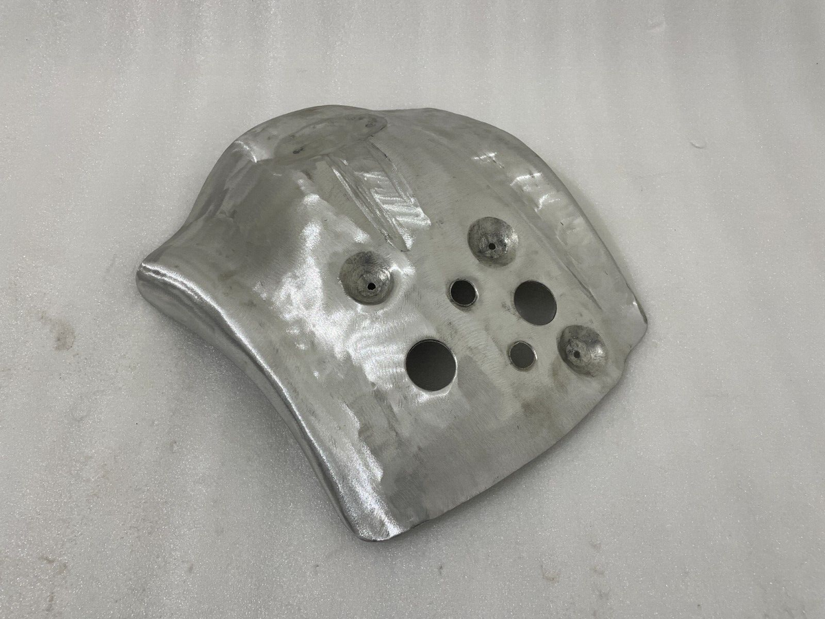 Yamaha XT 500 1977 XT500 Raw Alloy Skid Bash Plate 77-81 TT500 78
