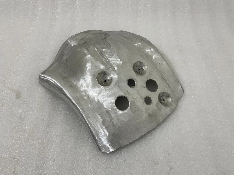 Yamaha XT 500 1977 XT500 Raw Alloy Skid Bash Plate 77-81 TT500 78-81 |Fit For - Image 2 of 4