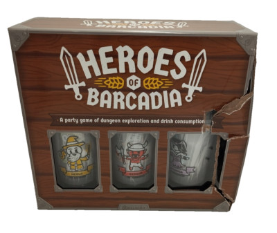 Rollacrit - Heroes of Barcadia - Party Game - Sonderpreis wegen Beschädigung *