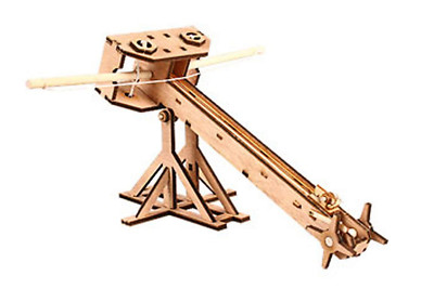 YoungModeler Ballista Desktop Wooden Construction Model Kit 
