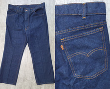 VINTAGE Orange Tab Levi's for Men 36x26 Dark Wash Denim With a Skosh More Room